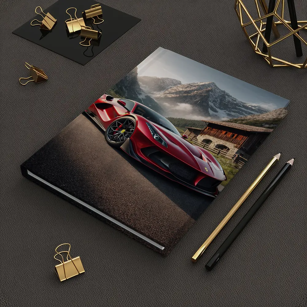 Ferrari F8 Red Mountain Alpine Road – Notebooks