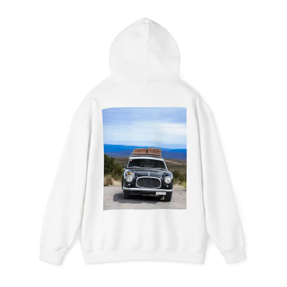 Classic Ferrari Rally Car Open Road – Hoodies