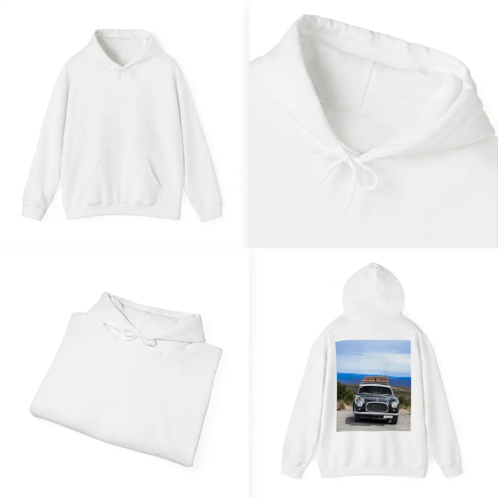 Classic Ferrari Rally Car Open Road – Hoodies