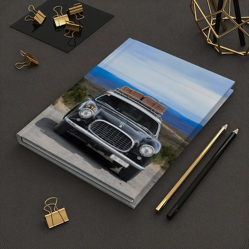 Classic Ferrari Rally Car Open Road – Notebooks