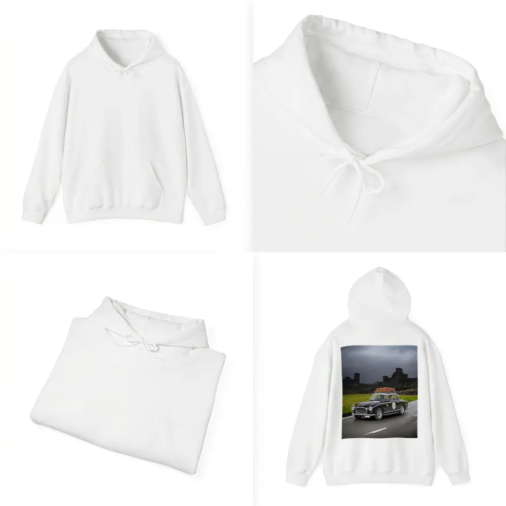 Classic Ferrari Coupe Dark Castle Road – Hoodies
