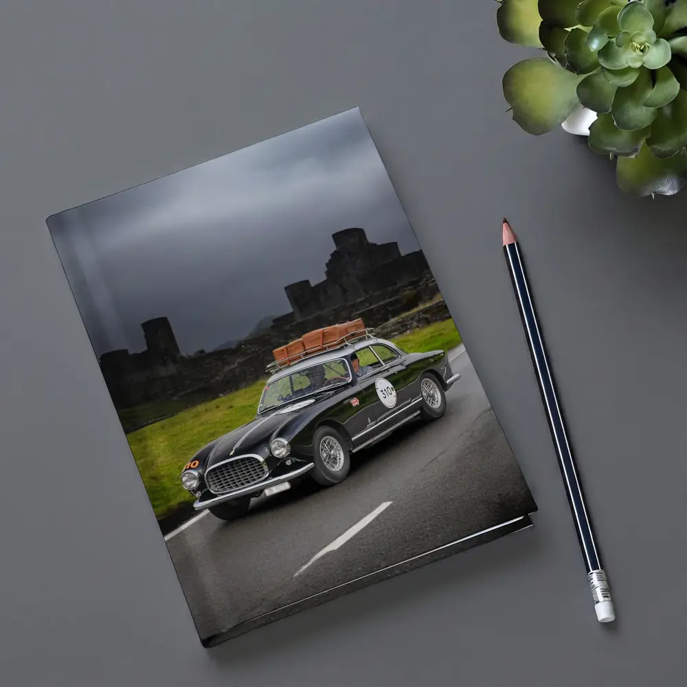Classic Ferrari Coupe Dark Castle Road – Notebooks