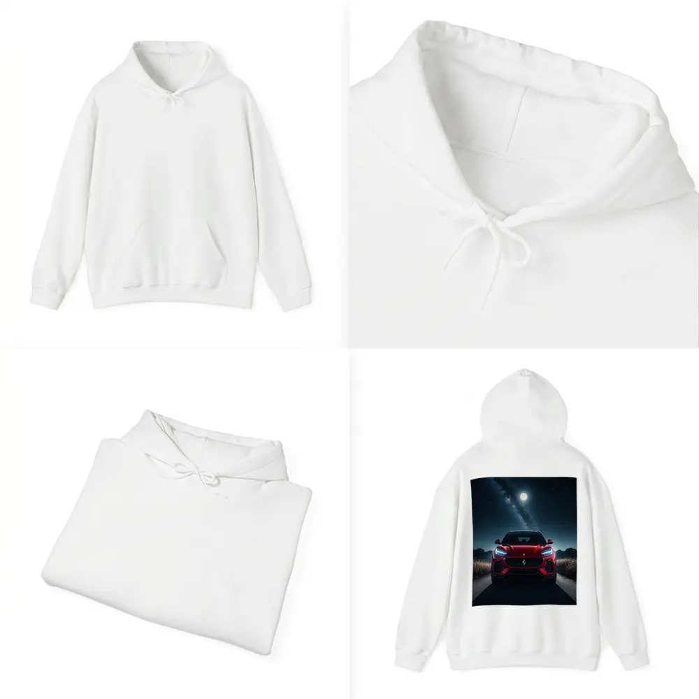Ferrari Purosangue Red SUV Starry Night – Hoodies