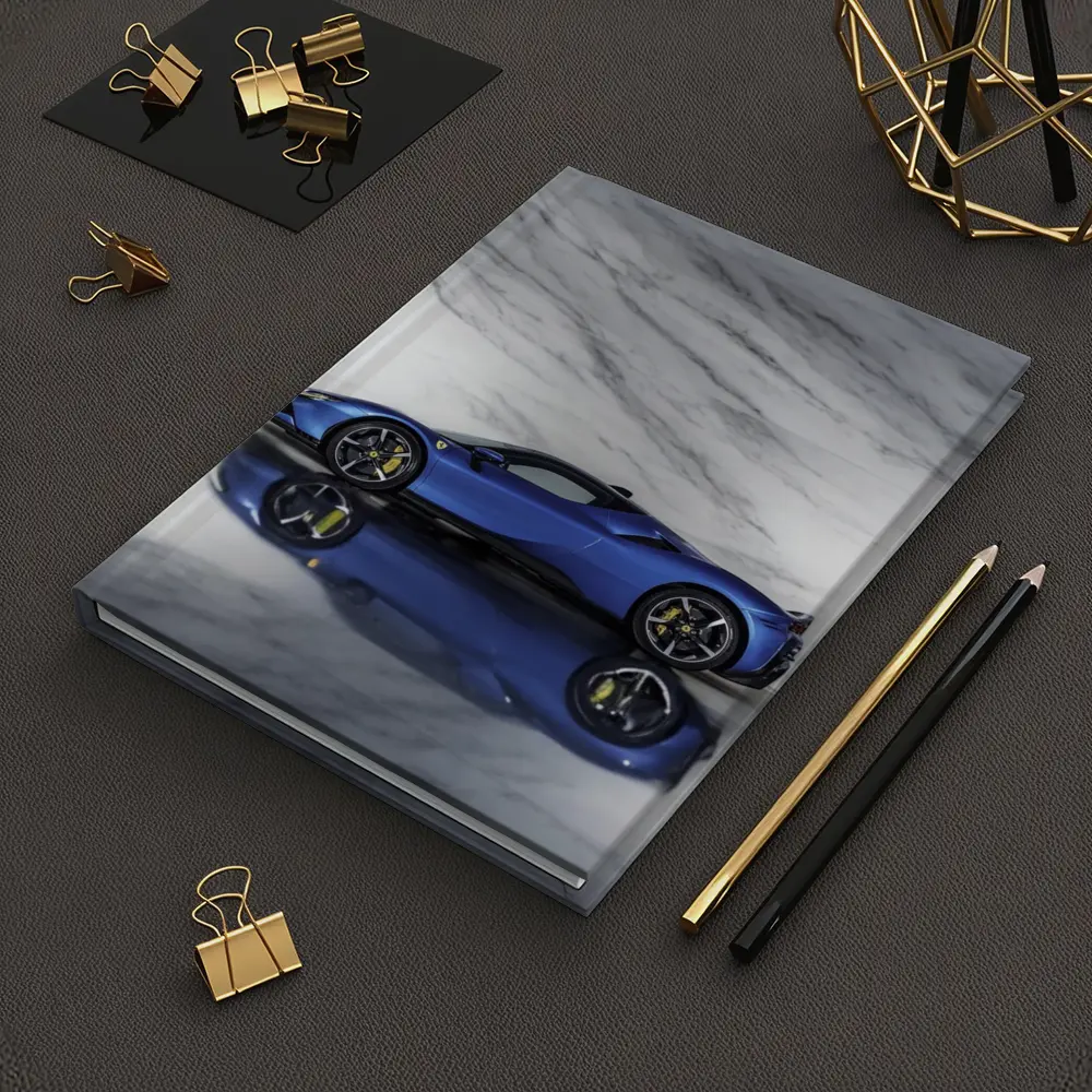 Ferrari SF90 Spider Blue Marble Studio – Notebooks