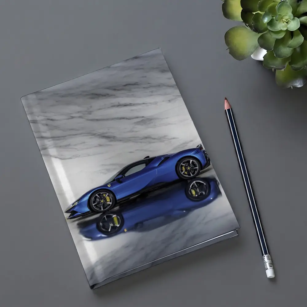 Ferrari SF90 Spider Blue Marble Studio – Notebooks