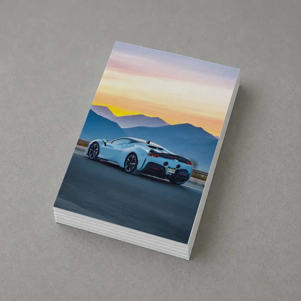 Ferrari SF90 Stradale Mountain Sunset Drive – Postcards