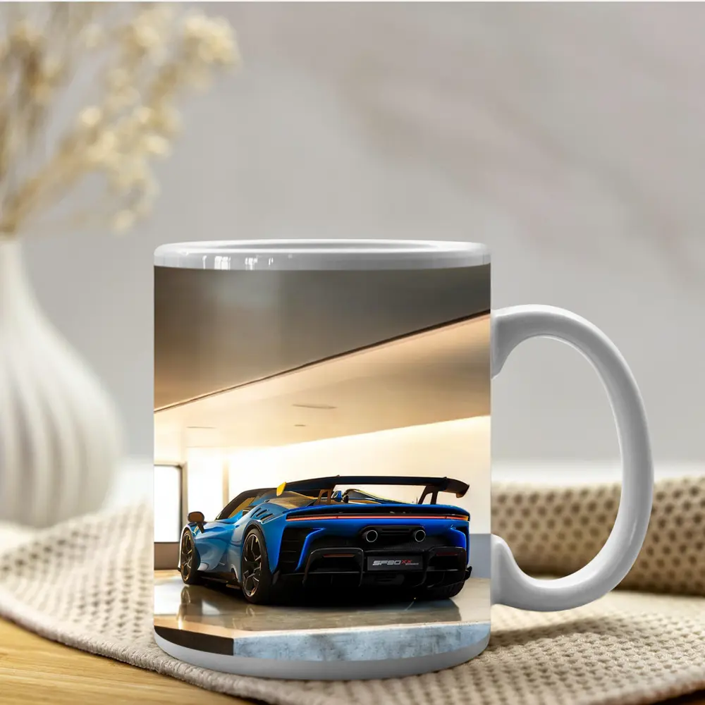 Ferrari SF90 XX Spider Indoor Garage – Mugs
