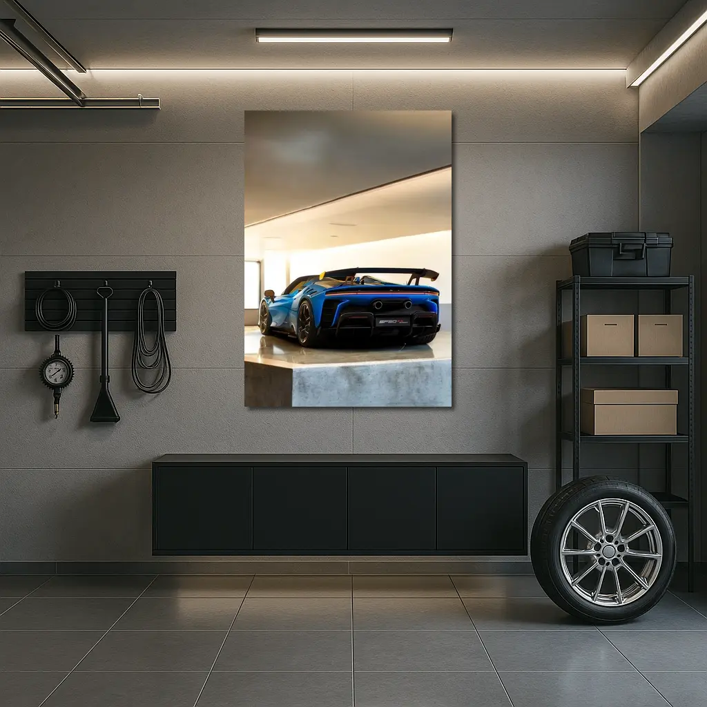 Ferrari SF90 XX Spider Indoor Garage – Wall Art