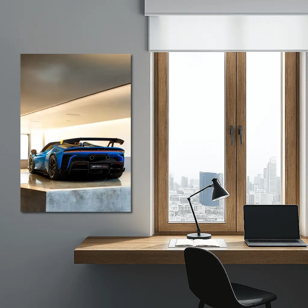 Ferrari SF90 XX Spider Indoor Garage – Wall Art