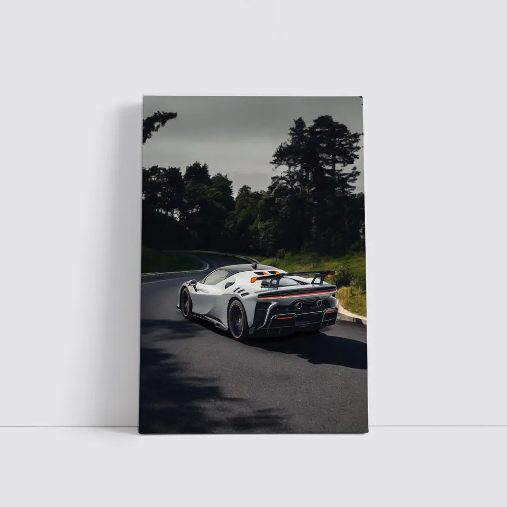 Ferrari SF90 Stradale On Winding Road – Wall Art