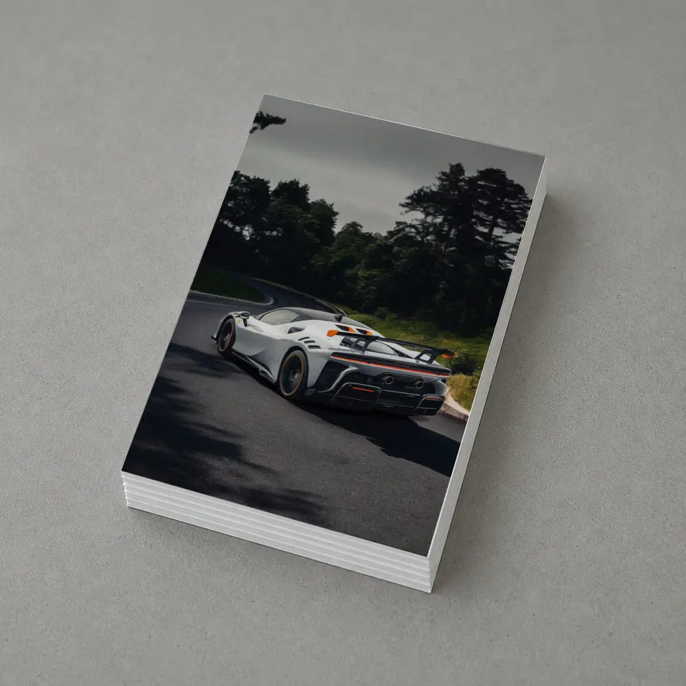 Ferrari SF90 Stradale On Winding Road – Postcards