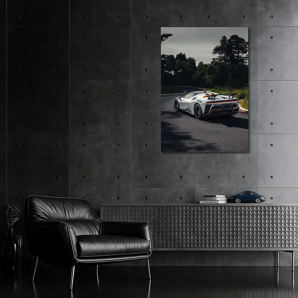 Ferrari SF90 Stradale On Winding Road – Wall Art