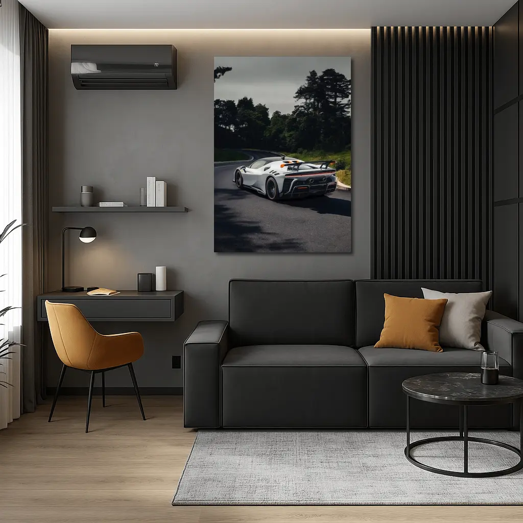 Ferrari SF90 Stradale On Winding Road – Wall Art
