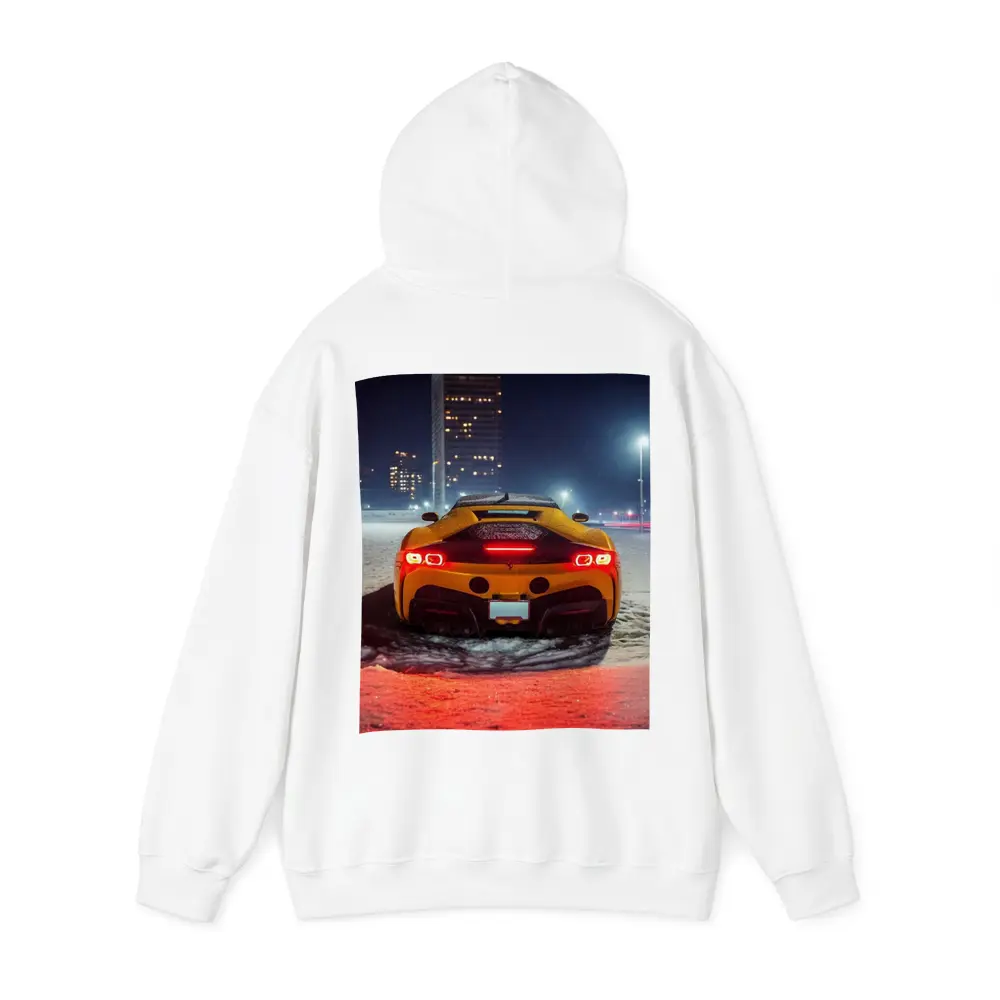 Ferrari SF90 Stradale Snow Night City – Hoodies