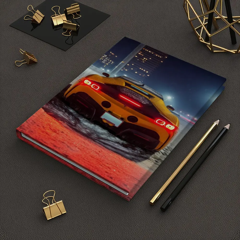 Ferrari SF90 Stradale Snow Night City – Notebooks