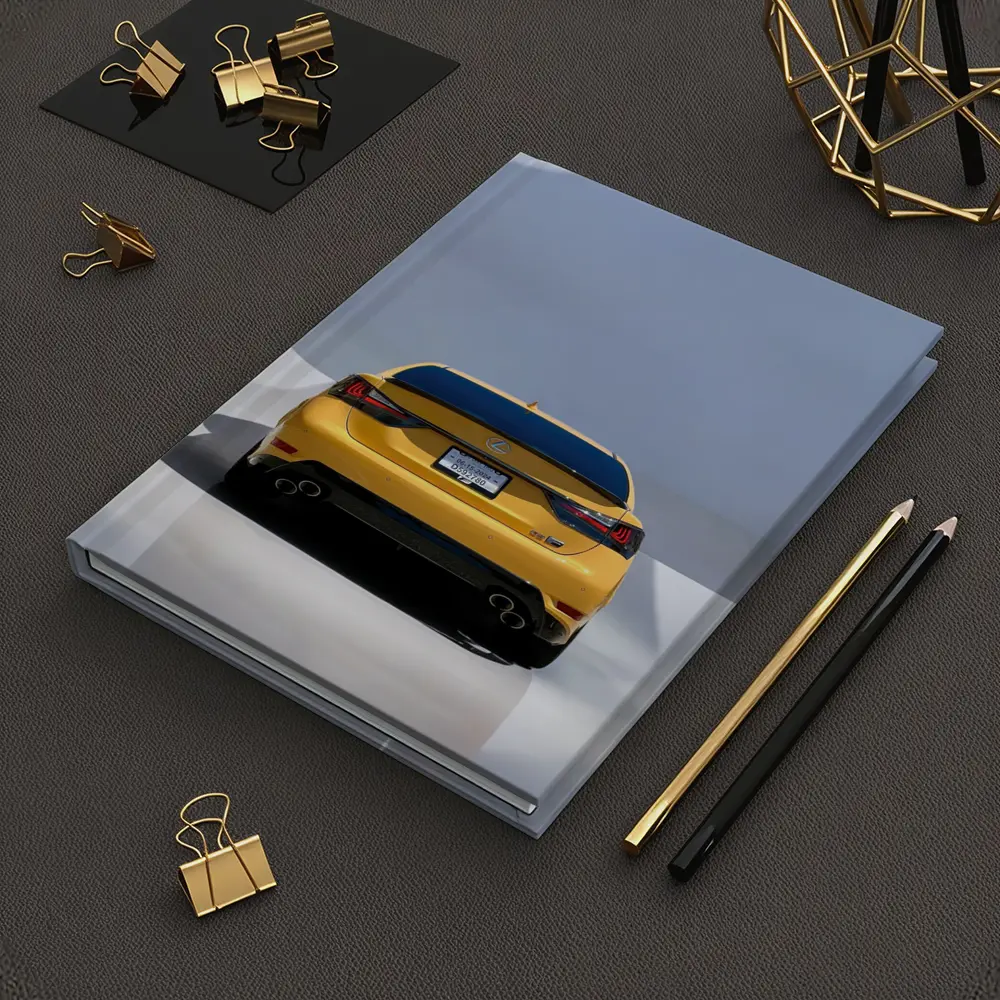 Lexus GS F Flare Yellow Rear Studio – Notebooks