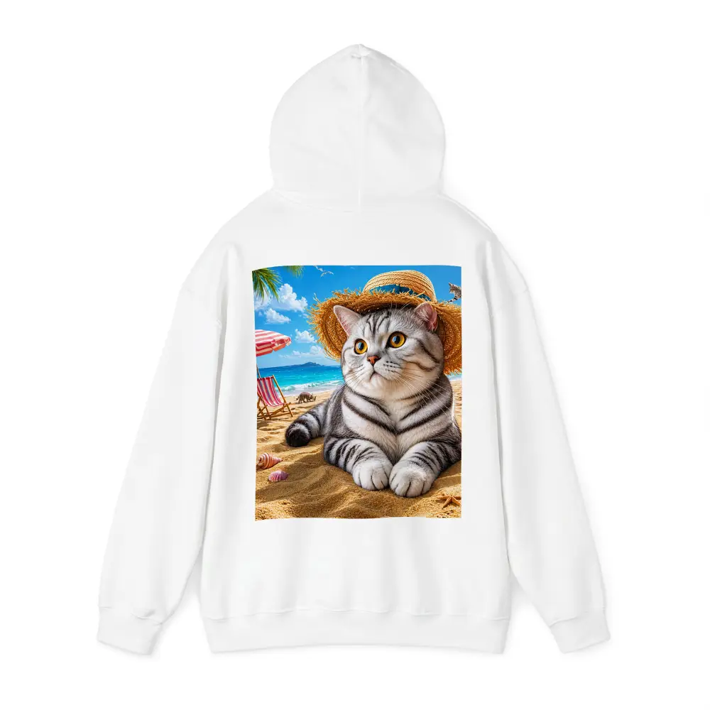 American Shorthair Cat Beach Summer Straw Hat – Hoodies