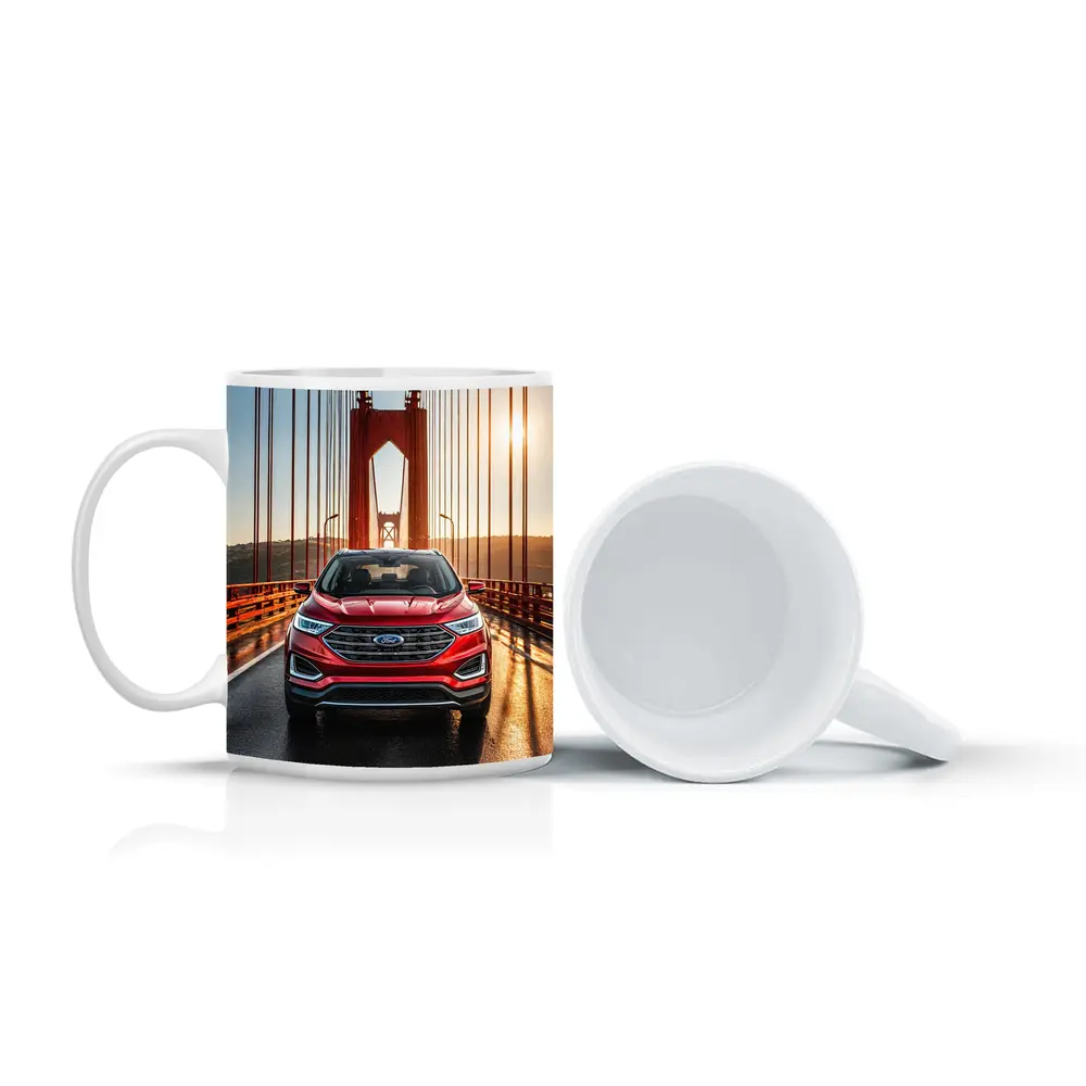 Ford Edge SUV on Golden Gate Bridge – Mugs