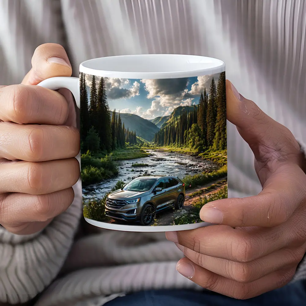 Ford Edge SUV Mountain Valley Forest Drive – Mugs