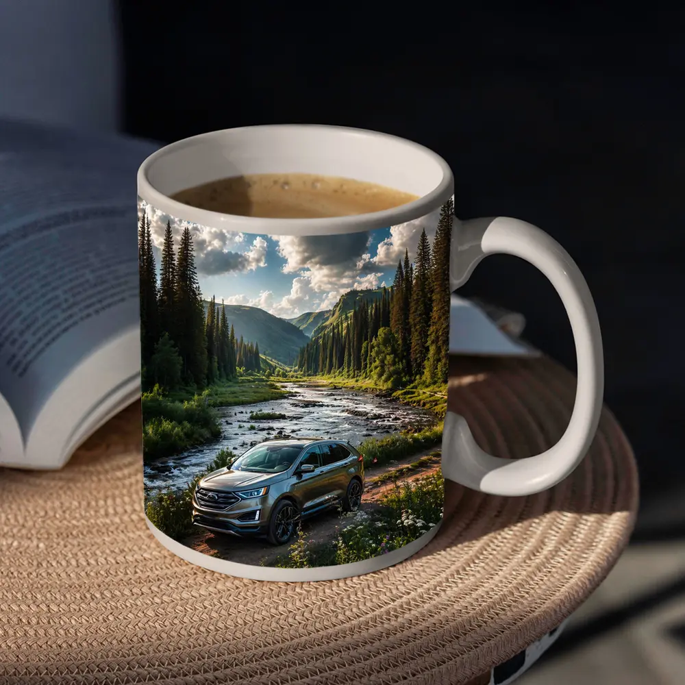 Ford Edge SUV Mountain Valley Forest Drive – Mugs