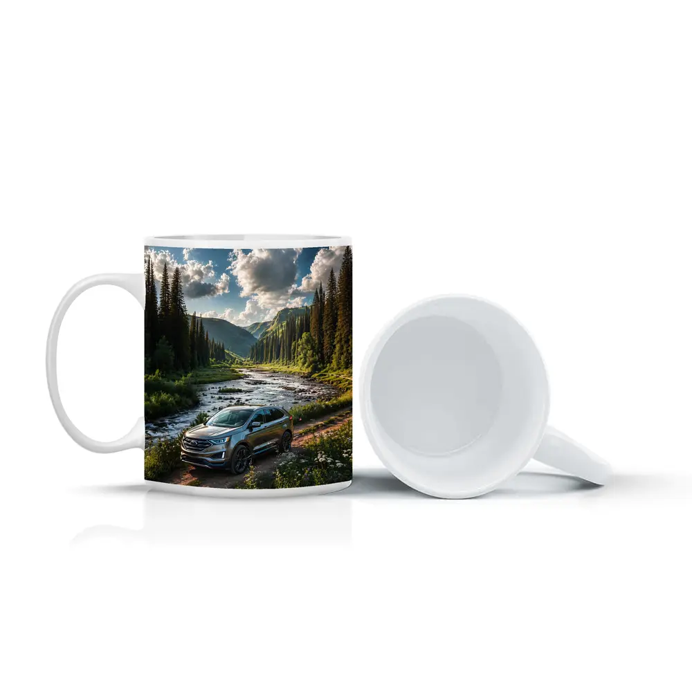 Ford Edge SUV Mountain Valley Forest Drive – Mugs