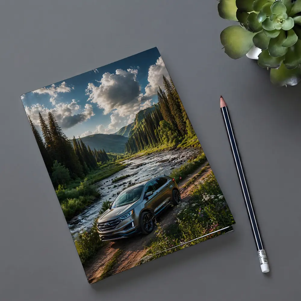 Ford Edge SUV Mountain Valley Forest Drive – Notebooks