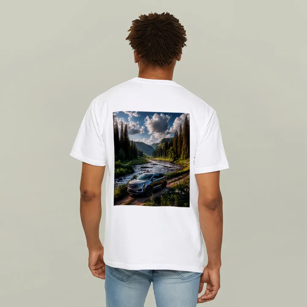 Ford Edge SUV Mountain Valley Forest Drive – T-Shirts