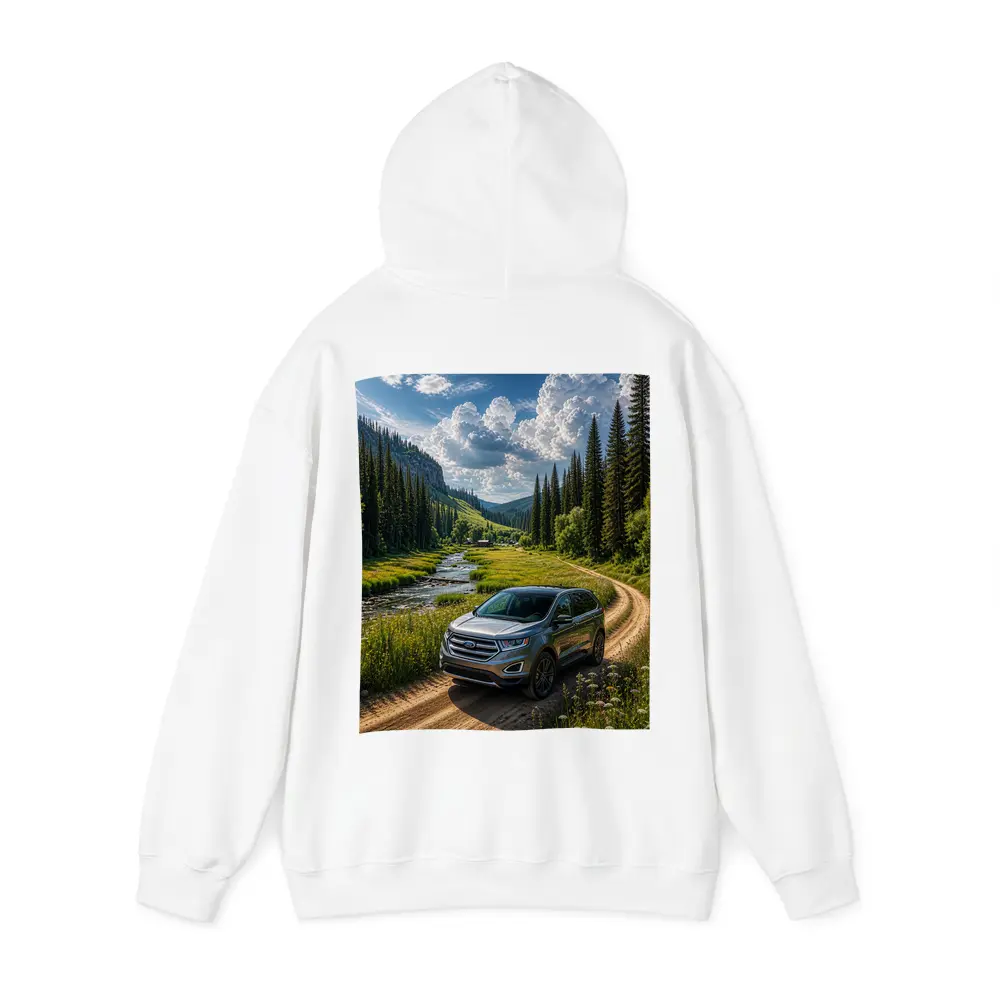 Ford Edge SUV Mountain Valley Dirt Road – Hoodies