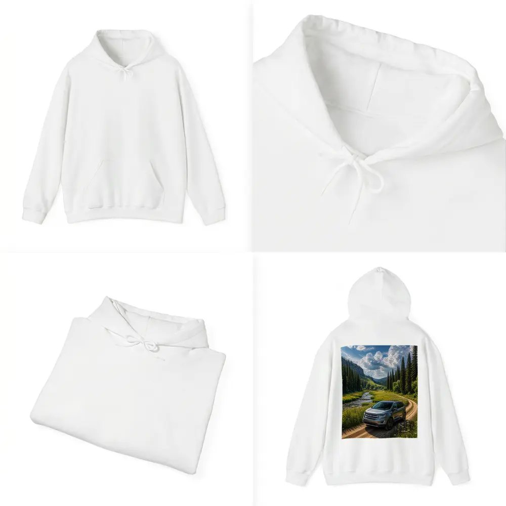 Ford Edge SUV Mountain Valley Dirt Road – Hoodies
