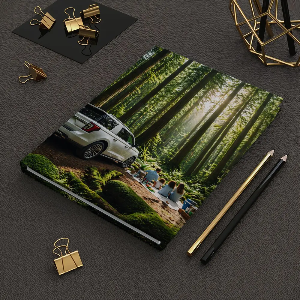 Ford Expedition SUV Forest Family Picnic – Notebooks