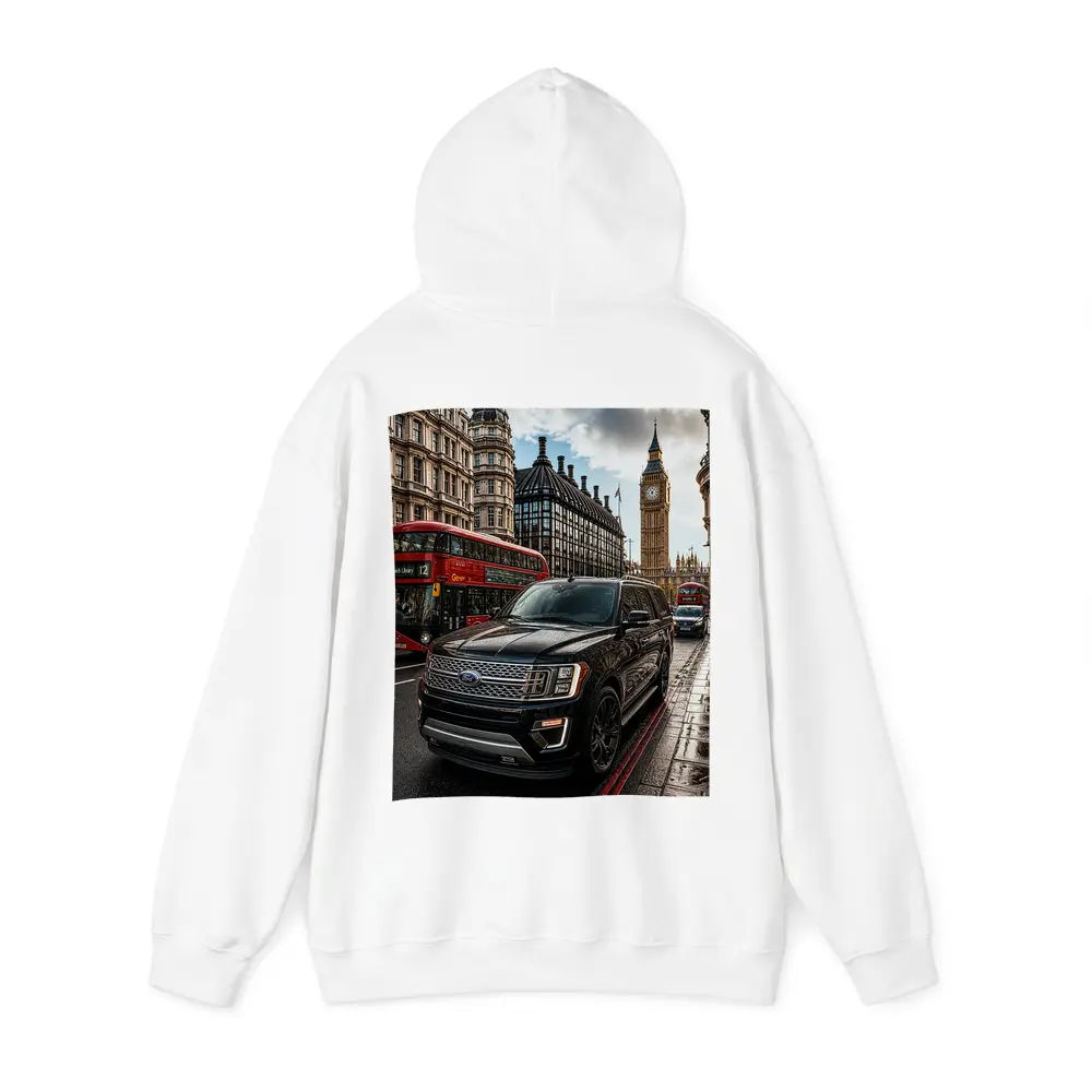 Ford Expedition SUV in London Street – Hoodies