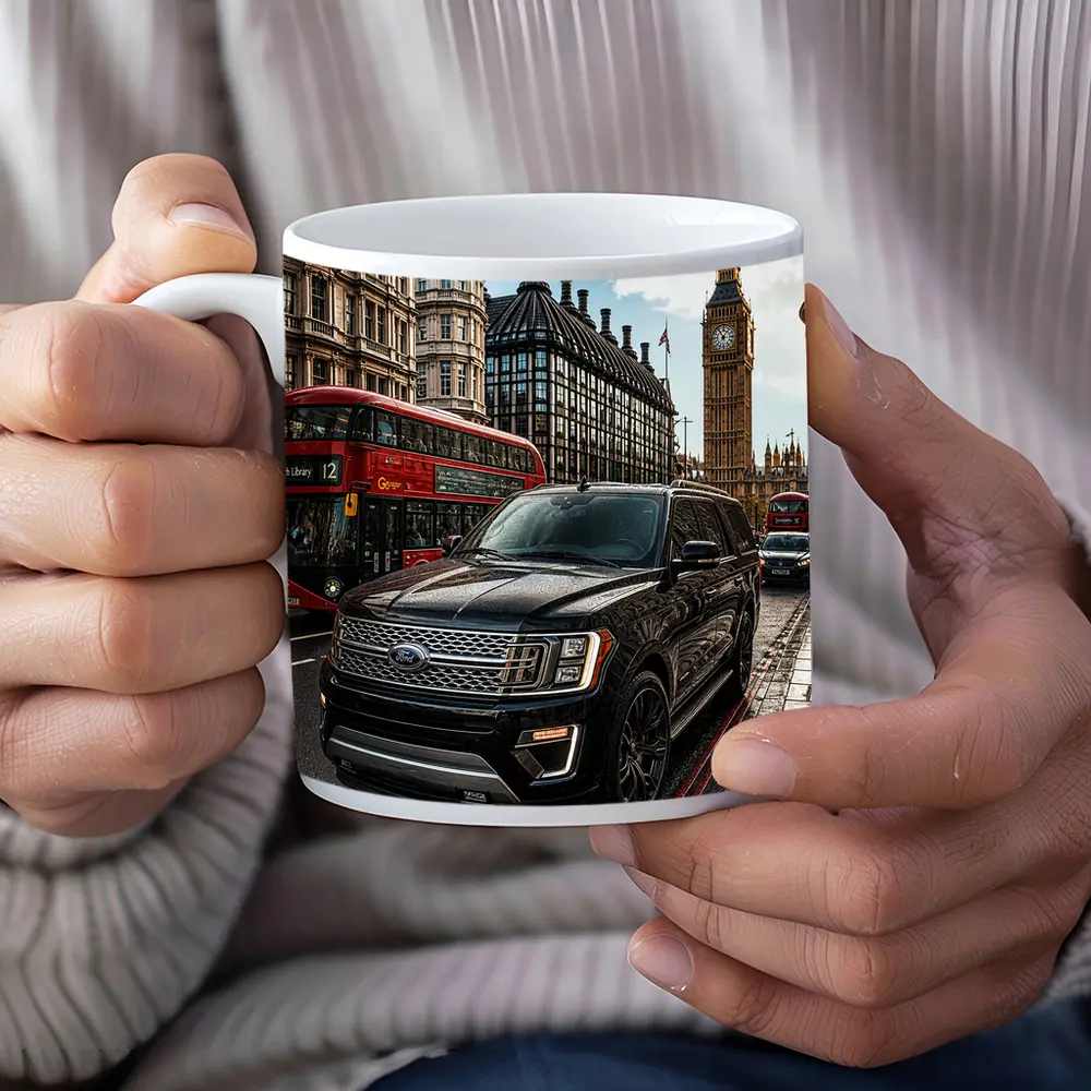 Ford Expedition SUV in London Street – Mugs