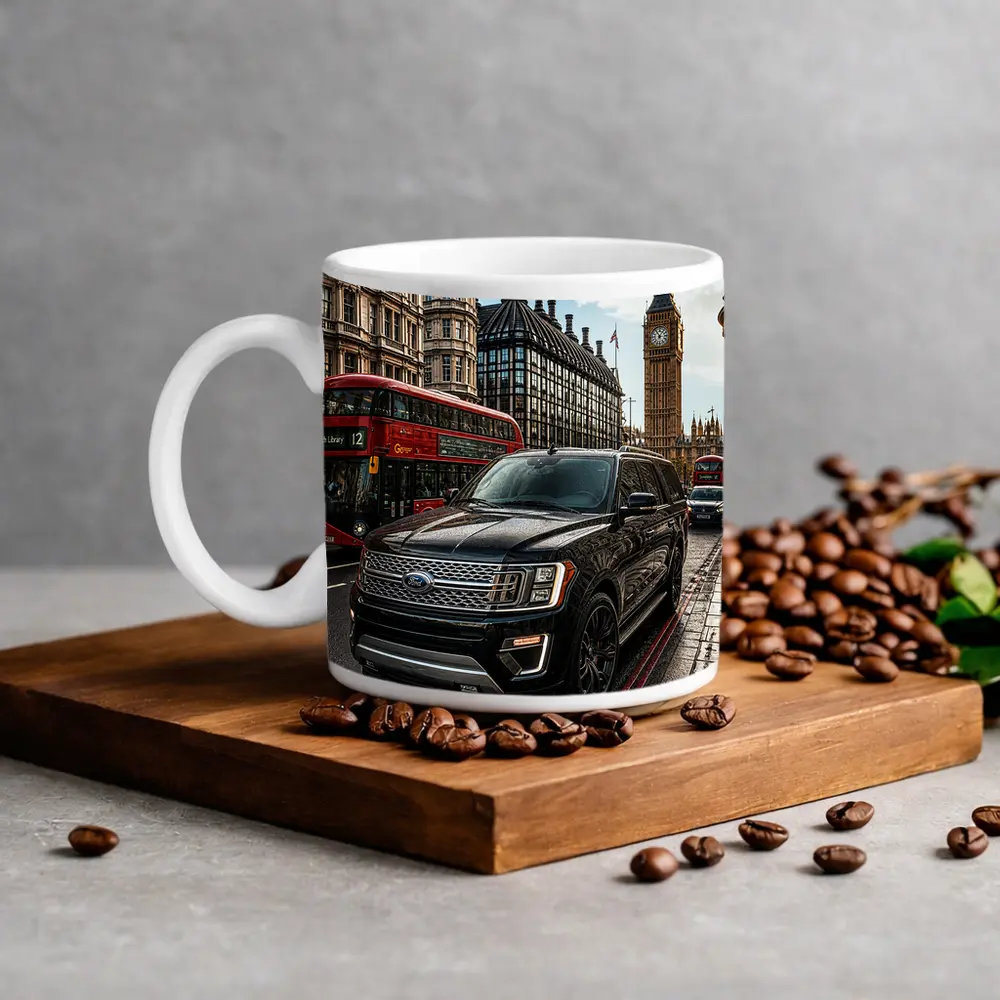 Ford Expedition SUV in London Street – Mugs