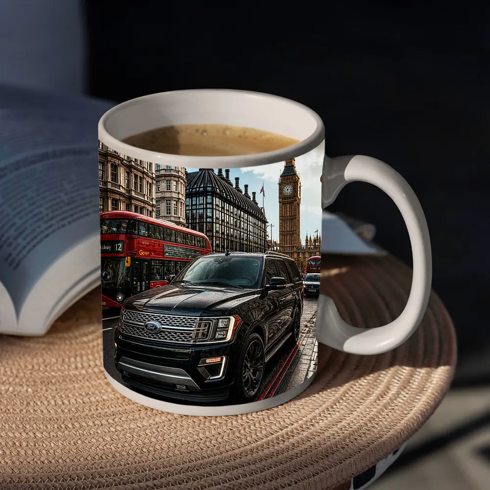 Ford Expedition SUV in London Street – Mugs