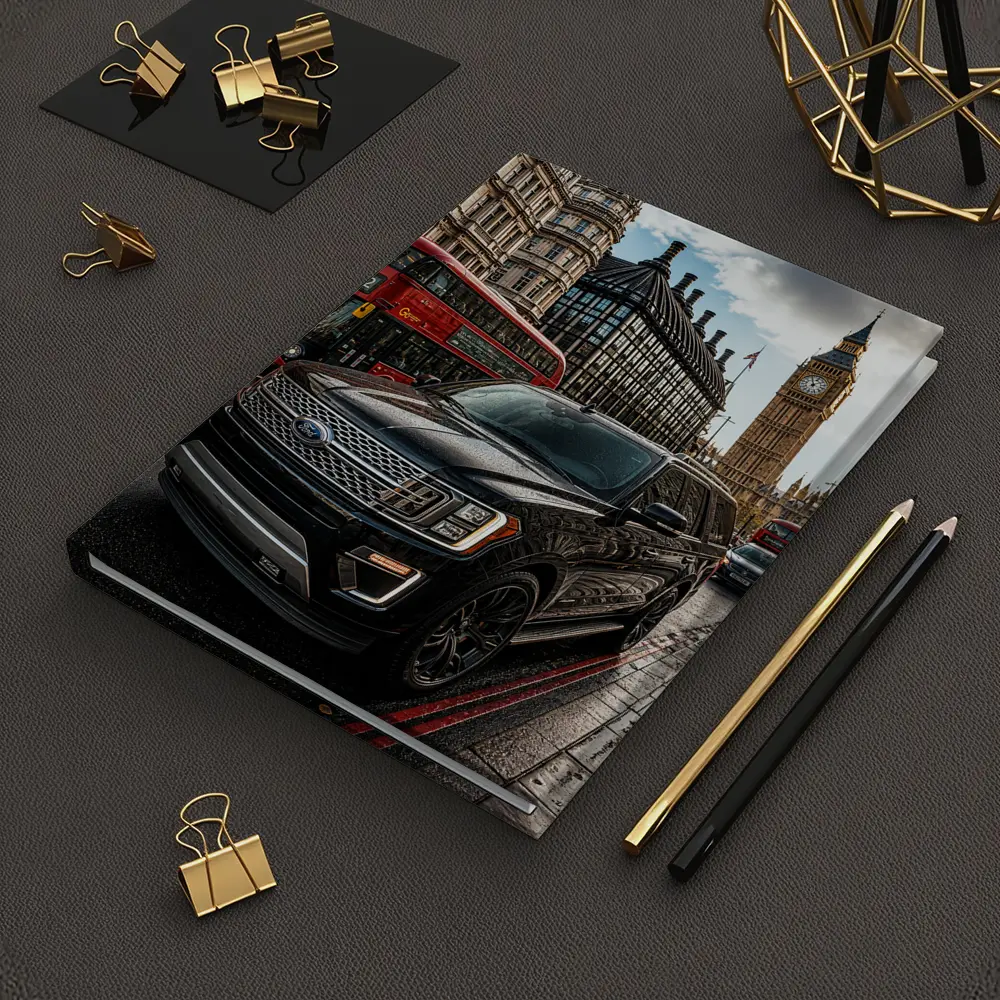 Ford Expedition SUV in London Street – Notebooks