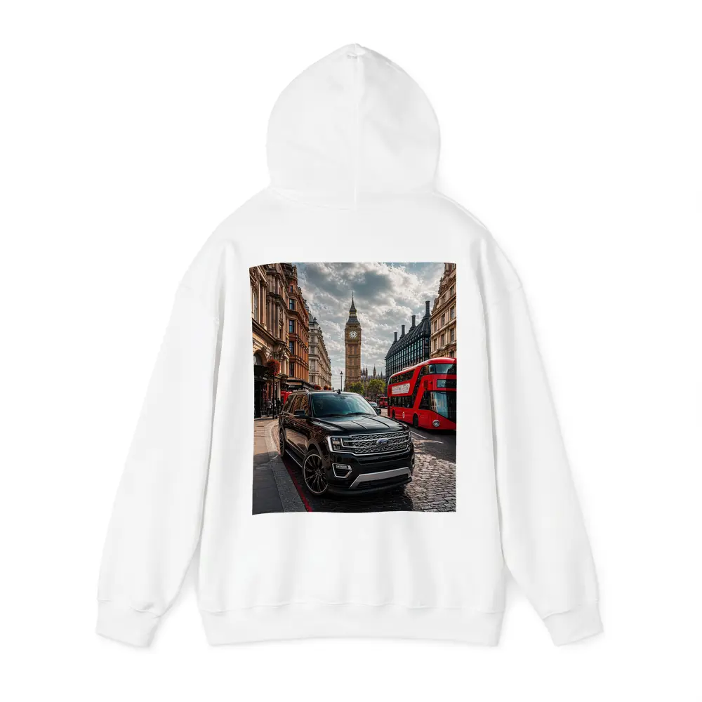 Ford Expedition SUV London Big Ben Street – Hoodies