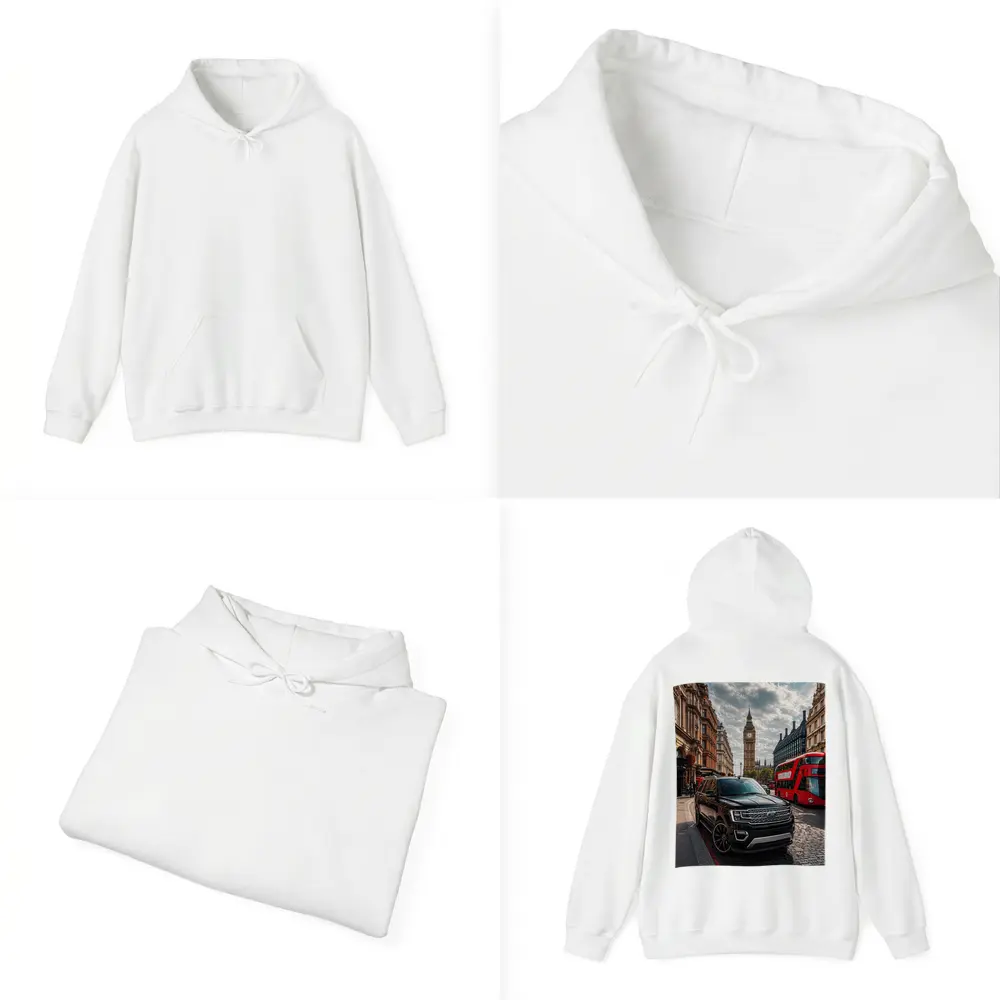 Ford Expedition SUV London Big Ben Street – Hoodies