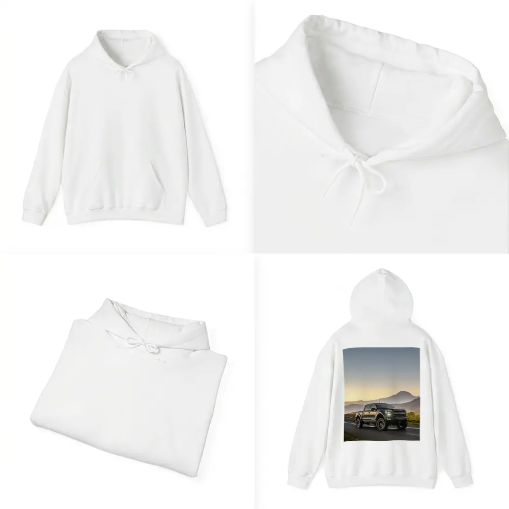 Hennessey Ford F-Series Truck Mountain Sunset Road – Hoodies