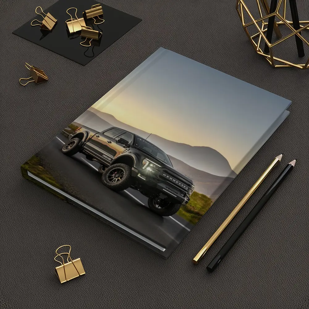 Hennessey Ford F-Series Truck Mountain Sunset Road – Notebooks