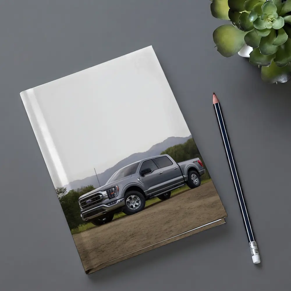 Ford F-Series Truck Dusty Dirt Road – Notebooks