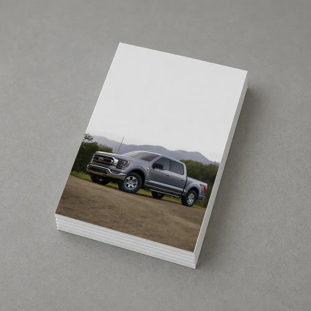 Ford F-Series Truck Dusty Dirt Road – Postcards