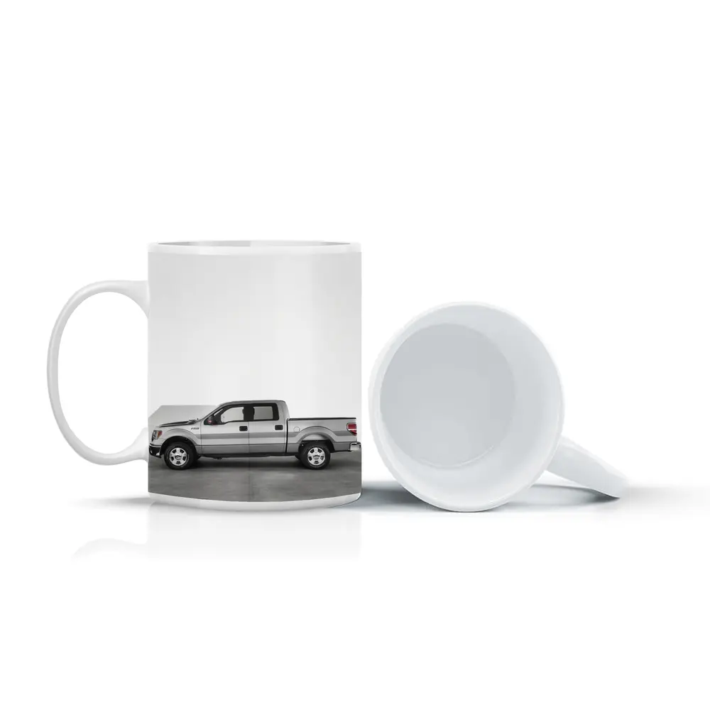Ford F150 Truck Clean White Studio Background – Mugs