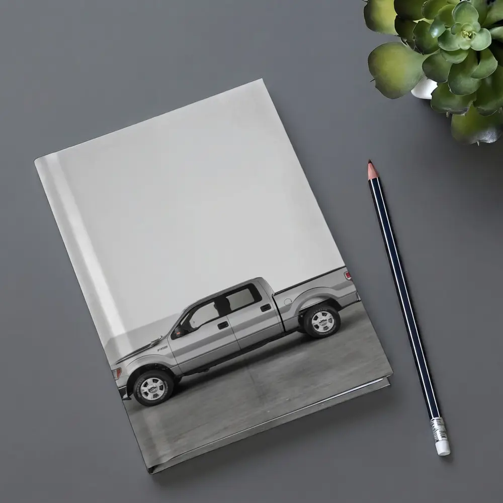 Ford F150 Truck Clean White Studio Background – Notebooks