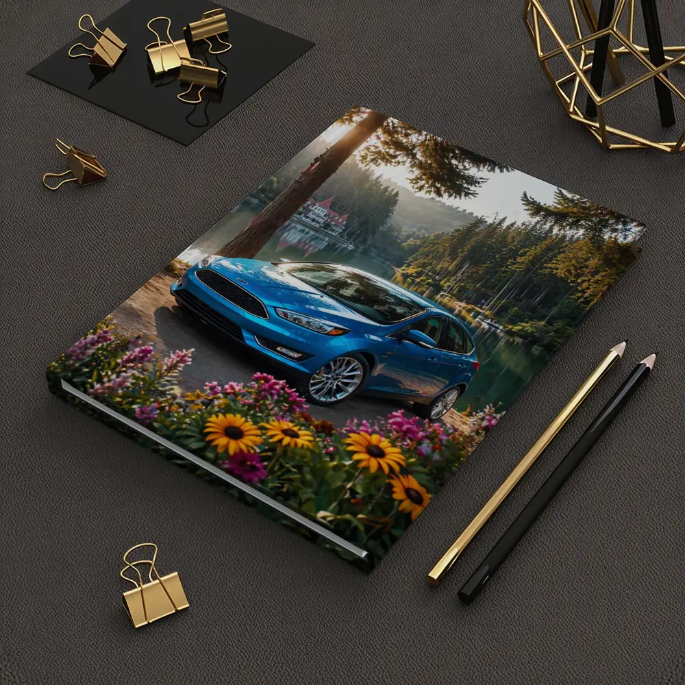 Ford Focus Blue Sedan By Forest Lake – Notebooks