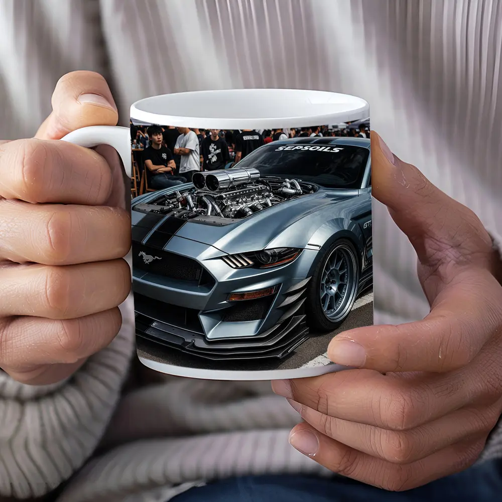 Ford Mustang GT Wide Body Car Show – Mugs