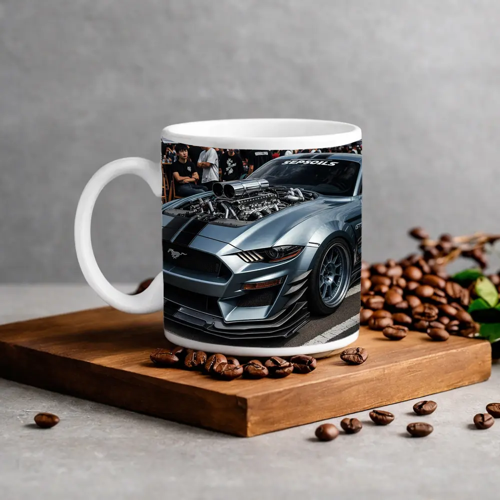 Ford Mustang GT Wide Body Car Show – Mugs