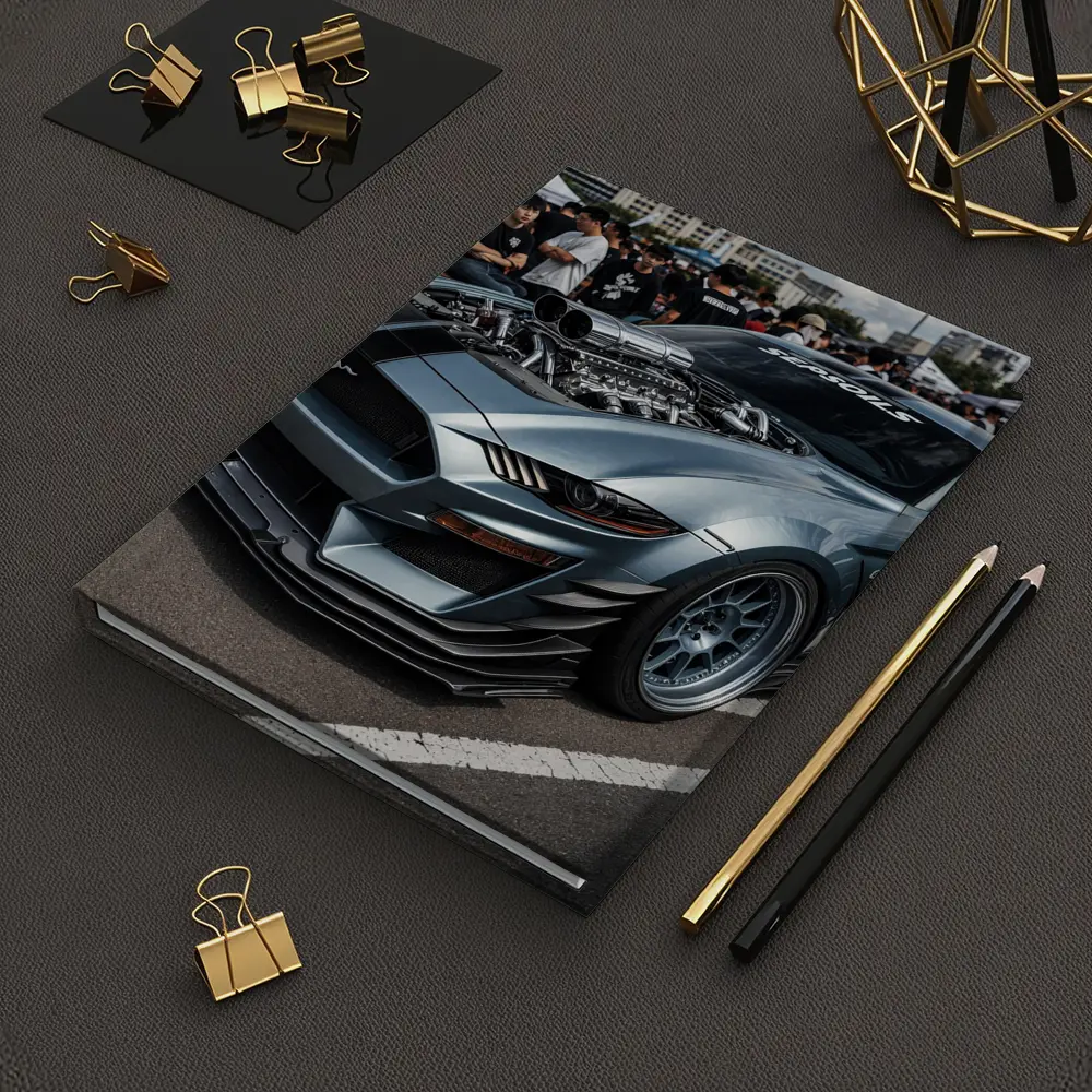 Ford Mustang GT Wide Body Car Show – Notebooks
