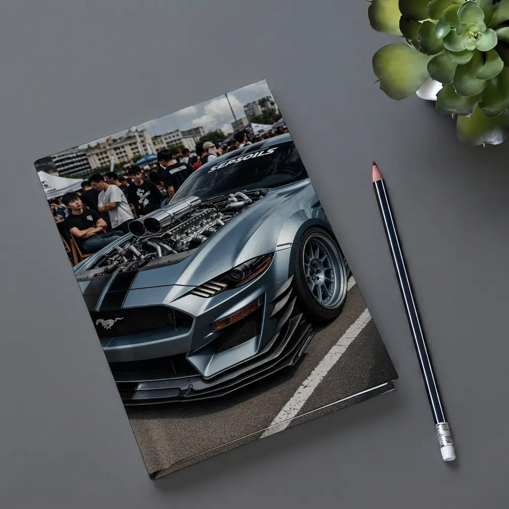 Ford Mustang GT Wide Body Car Show – Notebooks