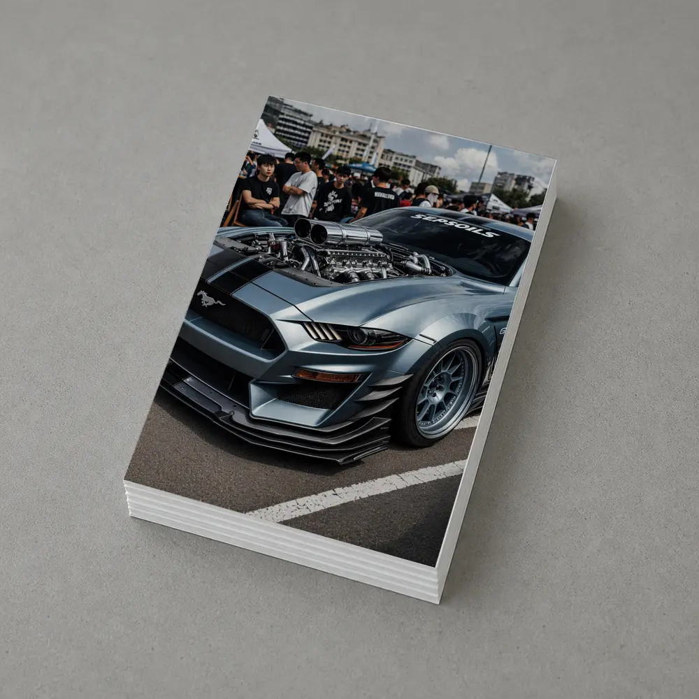 Ford Mustang GT Wide Body Car Show – Postcards