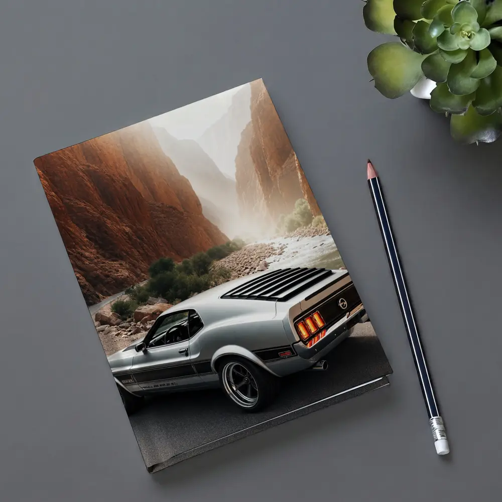 Ford Mustang Mach One Canyon Road – Notebooks